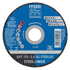 PFERD 115X2.4 EHT STEEL CUTTING DISC