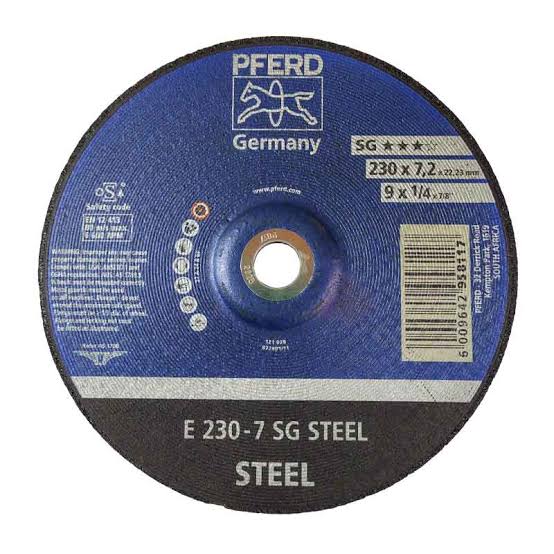 PFERD 230X7 PSF STEEL GRINDING DISC
